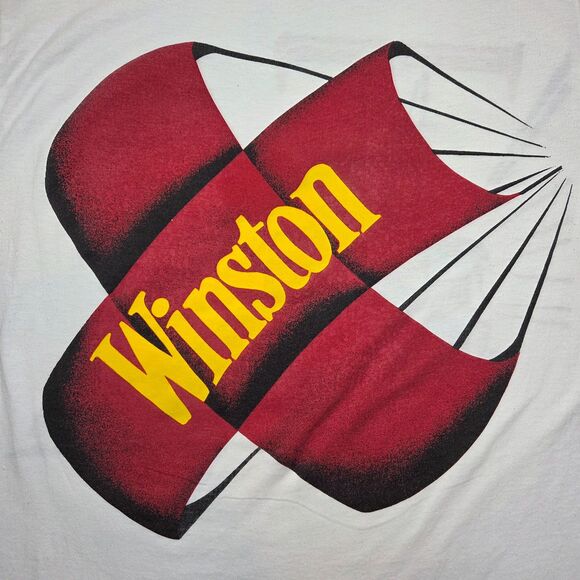 Vintage 1992 Winston Drag Racing Long Sleeve T-Shirt Men's XL Made In USA NHRA - Picture 5 of 10